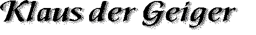 Klaus der Geiger